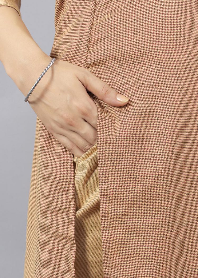 Modest Round Neck Kurti & Pant Set - Image 5